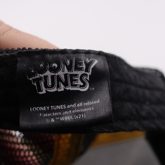 Looney Tunes Daffy Duck Vintage Trucker Snapback Cap Adult OS Adjustable - Picture 9 of 9